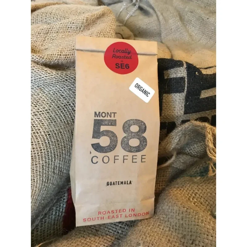 MONT58 Organic Coffee Beans - Guatemalan Single Origin from Huehuetenango municipality