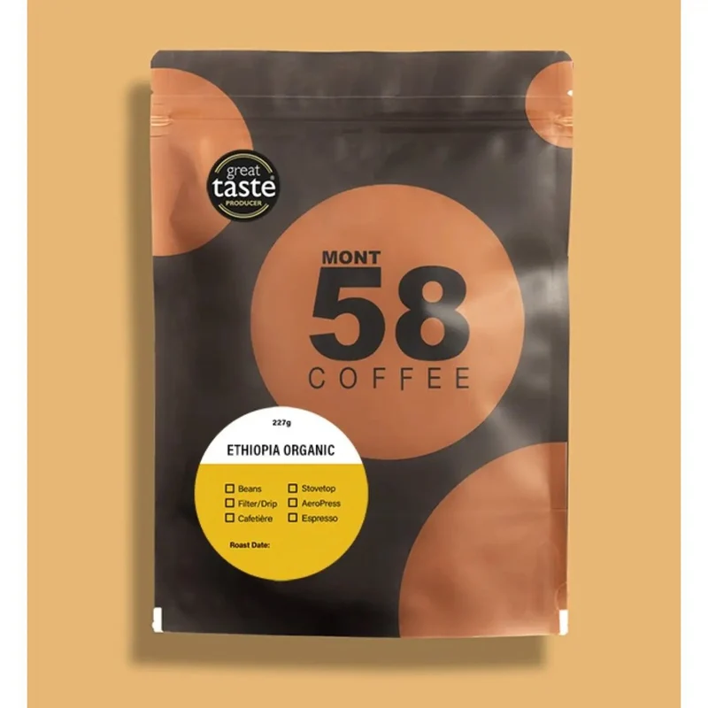 MONT58 Ethiopia Organic Coffee Beans
