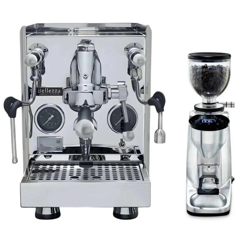 Bellezza Home Espresso Bundle - Giulia and Giulia Leva Espresso & Piccola Grinder