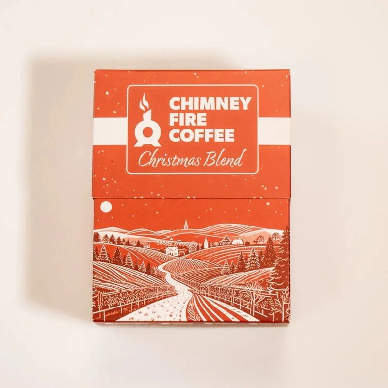 Chimney Fire 2025 Christmas 250g Blend Coffee Beans - Cinnamon, Toffee, Roasted Chestnut