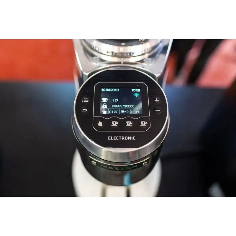 Mazzer Robur S Electronic Coffee Grinder - On Demand - 71mm Burrs