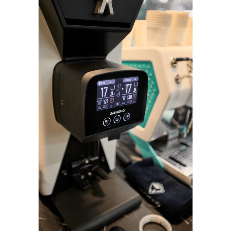 Sanremo X-One Espresso Grinder - Vertical Flat 98mm Burr