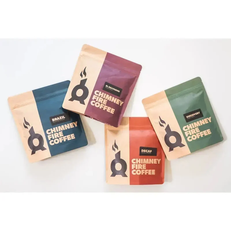 Chimney Fire Discovery Coffee Beans - Bright, Floral, Juicy Berries