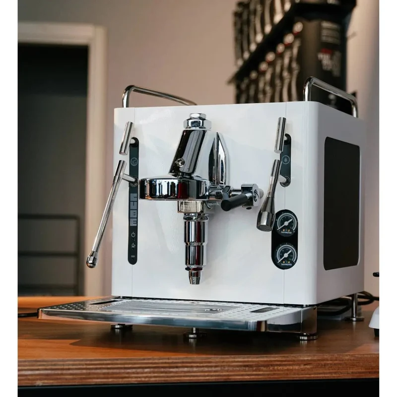 Sanremo Cube-R Espresso Machine + Fiorenzato All Ground Sense Grinder