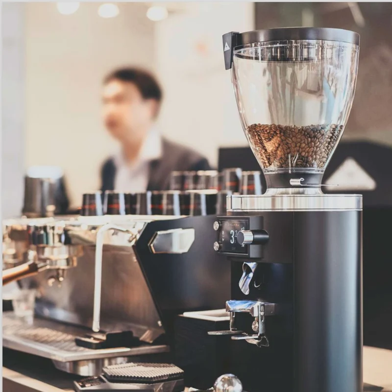 Sanremo F18 Multi-Boiler 2 Group Espresso Machine + Mahlkonig E80 GBS Grind by Weight Grinder
