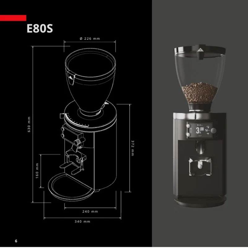 Sanremo F18 Multi-Boiler 2 Group Espresso Machine + Mahlkonig E80 GBS Grind by Weight Grinder