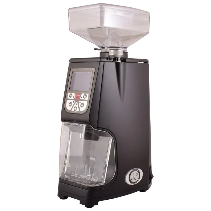 Eureka Atom 60 Espresso Grinder + Eureka Atom Automatic Tamper - Black