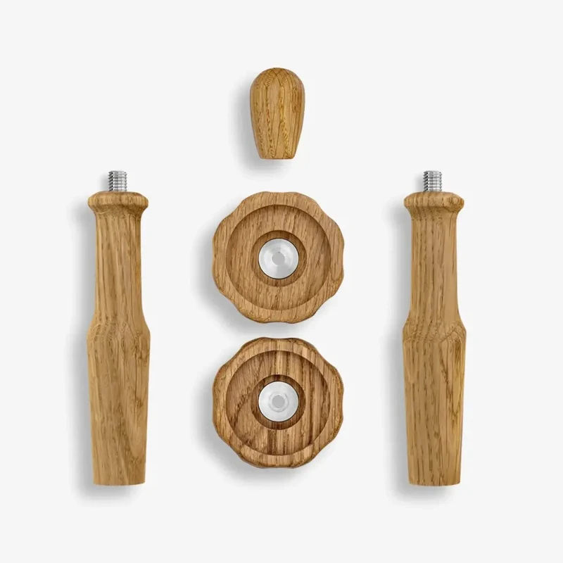 Wiedemann Manufaktur Wooden Handle Kit for Rocket Appartamento TCA