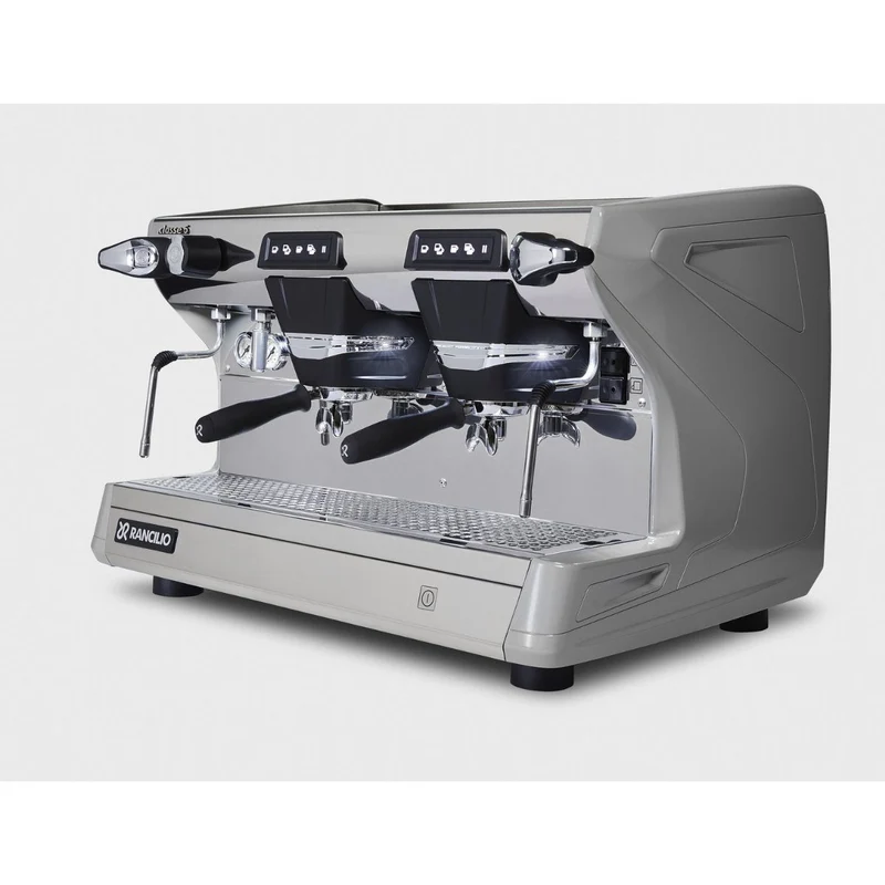 Rancilio Classe 5 USB 2 Group Espresso Machine with Isteam + Rancilio Kryo Evo 65 OD Coffee Grinder