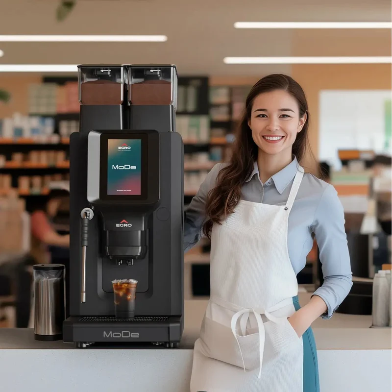 Egro MoDe One Automatic Coffee Machine | Pure Coffee | Quick Milk | Pro Milk