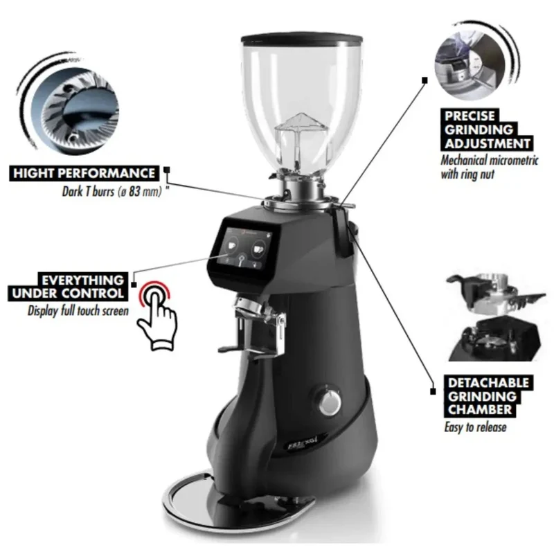 Sanremo SR83 E XGi Pro Grinder - Flat 83mm Titanium Burr