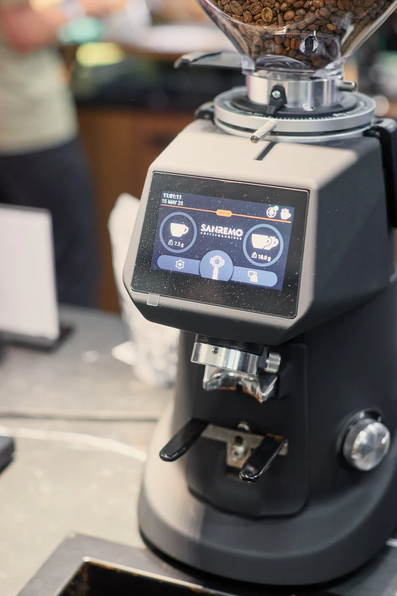 Sanremo SR83 E XGi Pro Grinder - Flat 83mm Titanium Burr