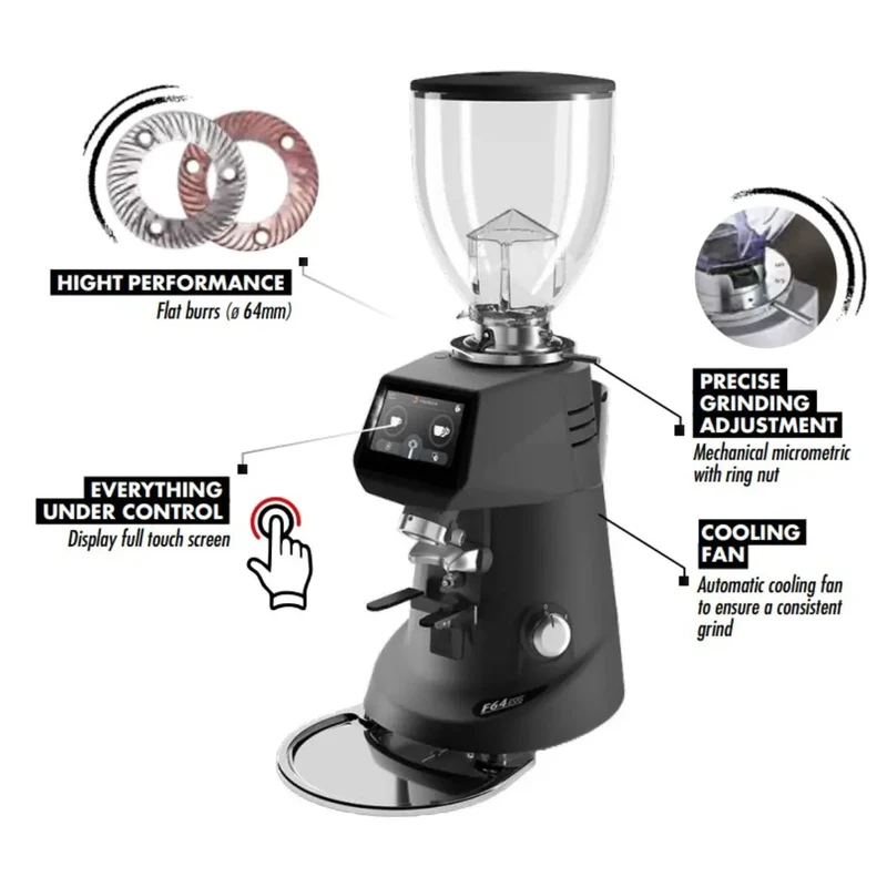 Sanremo SR64 EVO Grinder - Flat 64mm Burr
