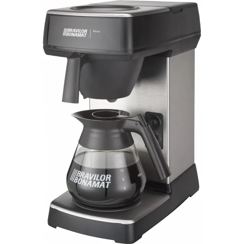 Bravilor Novo Quick Filter Machine - 1 Brewing System, 2 Decanters, 2 Hot Plates