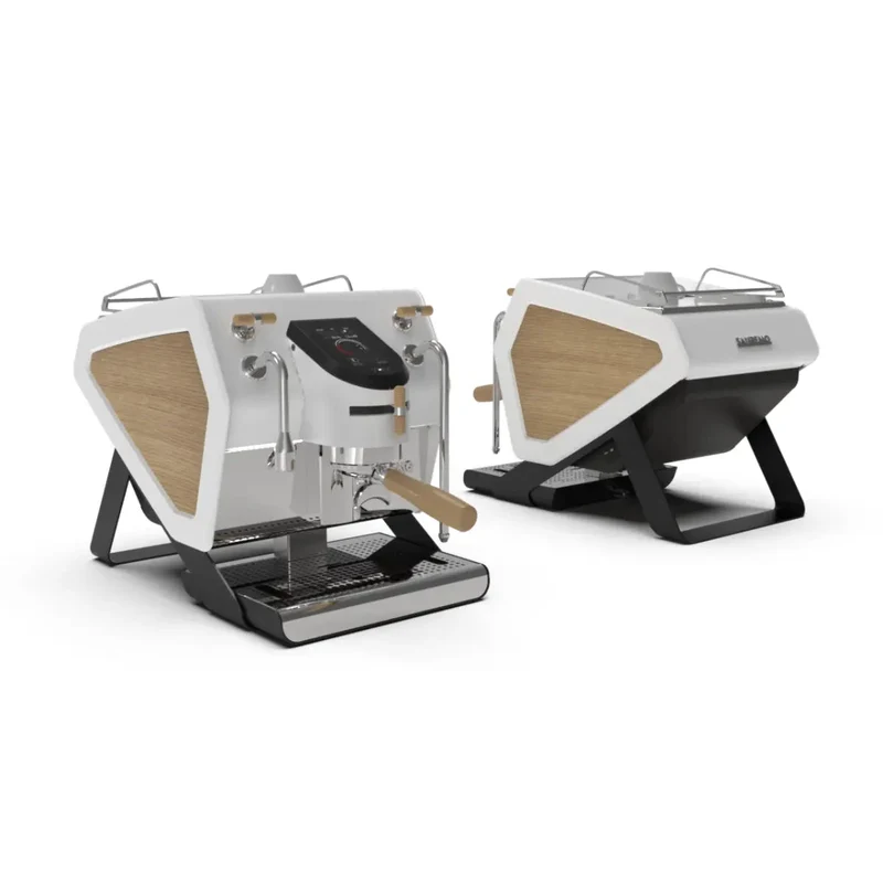 Wiedemann Manufaktur Magnetic Wooden Side Panels for Sanremo YOU Espresso Machine