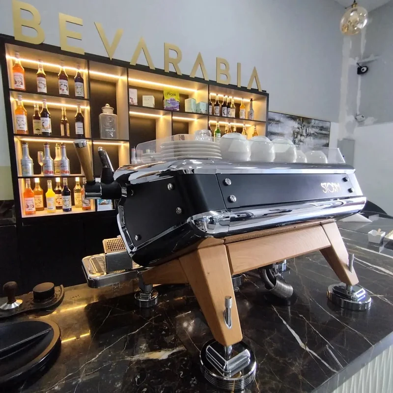 Barista Attitude Storm Multi-boiler Espresso Machine 2 Group + Mahlkonig E80W GBS Grinder