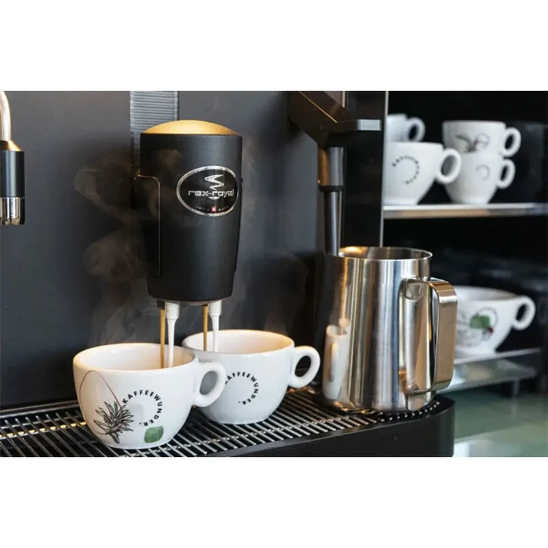 Rex Royal S500 Bean to Cup Coffee Machine + 10 Litre Milk Fridge, Installation and Service Package