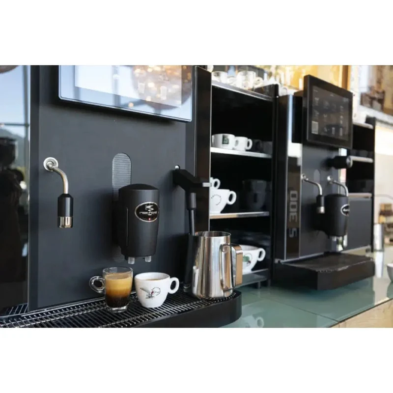 Rex Royal S500 Bean to Cup Coffee Machine + 10 Litre Milk Fridge, Installation and Service Package