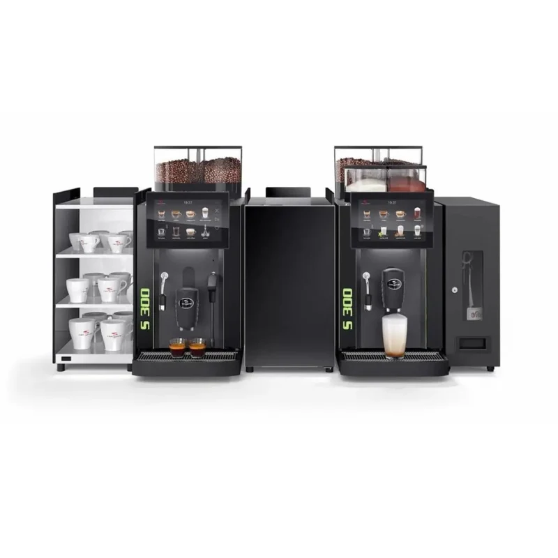 Rex Royal S300 Bean to Cup Coffee Machine + 9 Litre Milk Fridge, Installation and Service Package