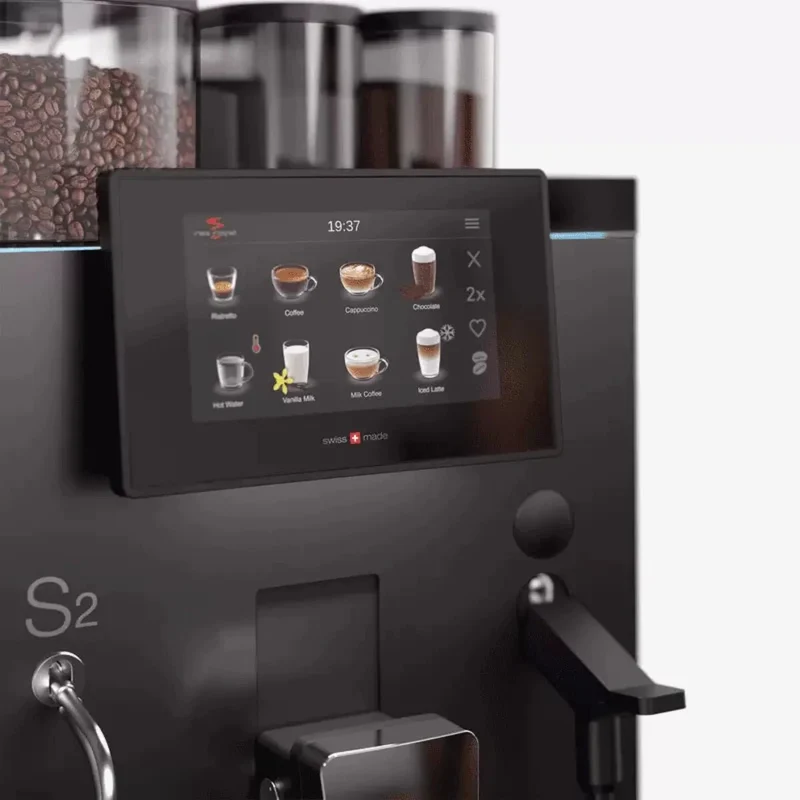 Rex Royal S2 Bean to Cup Coffee Machine + 7 Litre Milk Fridge, Installation and Service Package