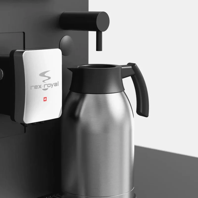 Rex Royal S2 Bean to Cup Coffee Machine + 7 Litre Milk Fridge, Installation and Service Package