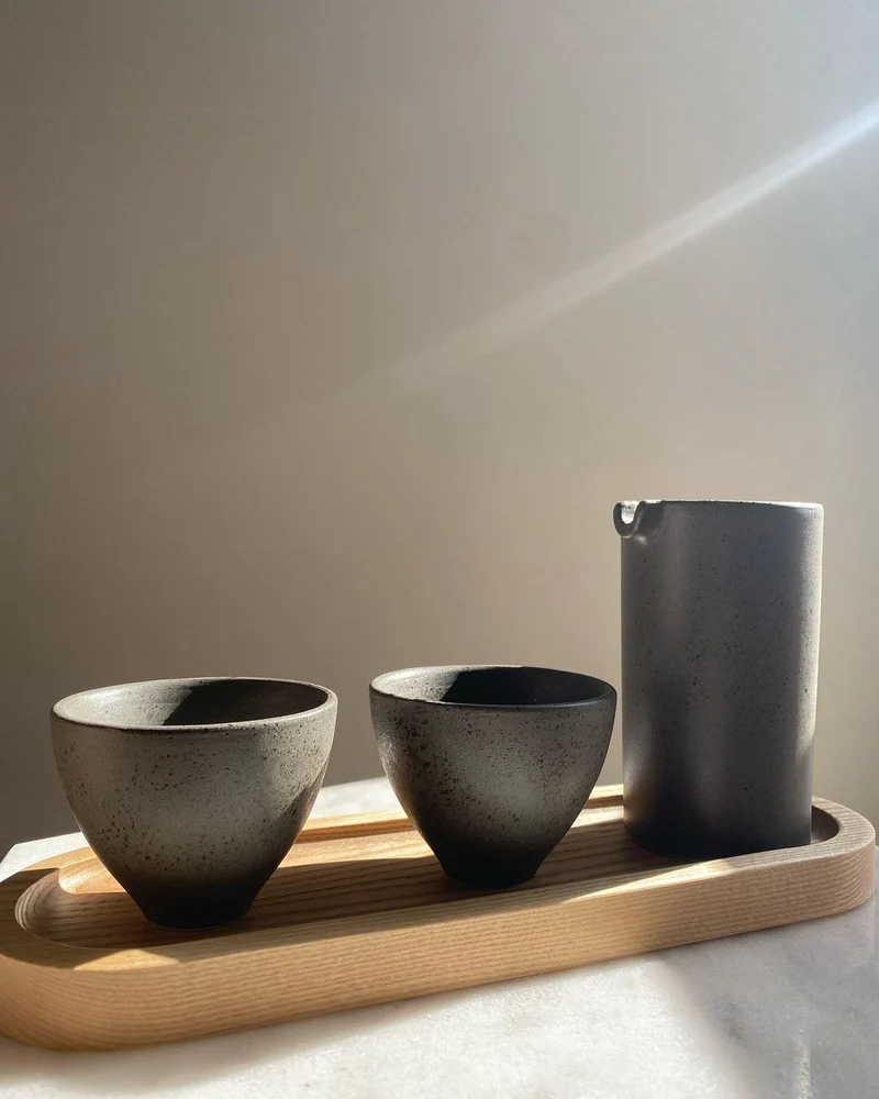 Er-go! System 31cm Solid Ash Wood Platter (S)