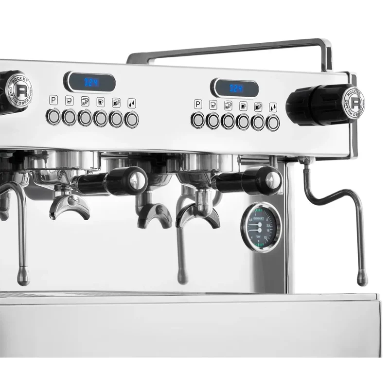 Rocket Boxer EVO 2 Group Espresso Machine + Bentwood Vertical 63 Coffee Grinder