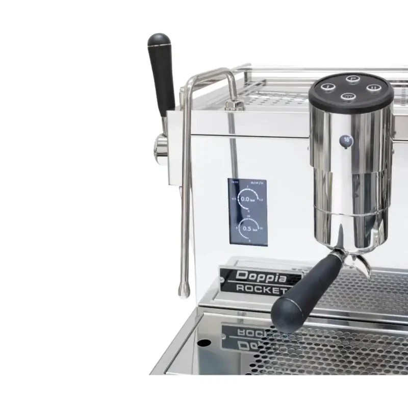 Rocket RE Doppia 2 Group Espresso Machine + Bentwood H75 Grinder - Commercial Bundle Kit