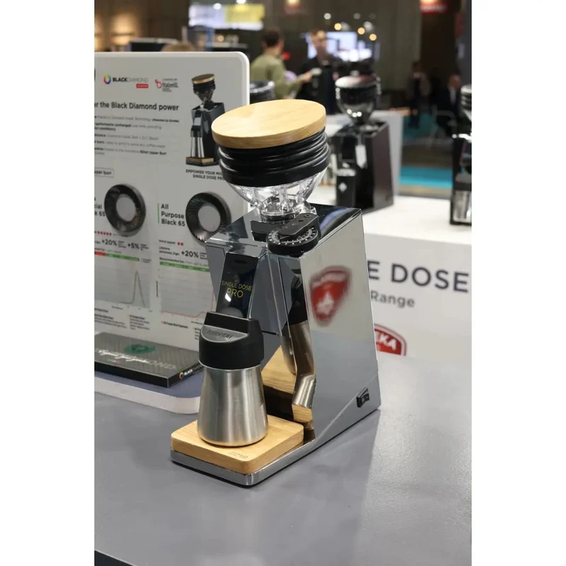 Eureka Oro Mignon Single Dose Pro Grinder - 65mm Flat Burrs