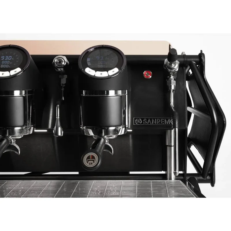 Sanremo Cafe Racer: Naked 2 Group + Fiorenzato F83 E Sense Grinder - Commercial Bundle Kit