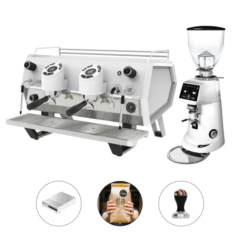 Sanremo D8 Pro 2 Group + Fiorenzato F83 E Sense Grinder - Commercial Bundle Kit
