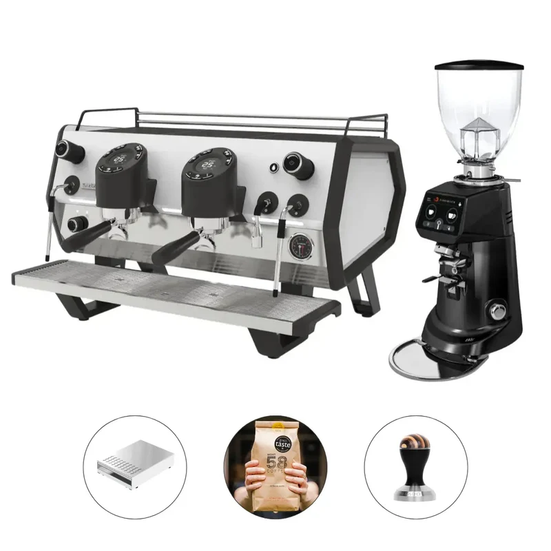 Sanremo D8 Pro 2 Group + Fiorenzato F83 E Sense Grinder - Commercial Bundle Kit