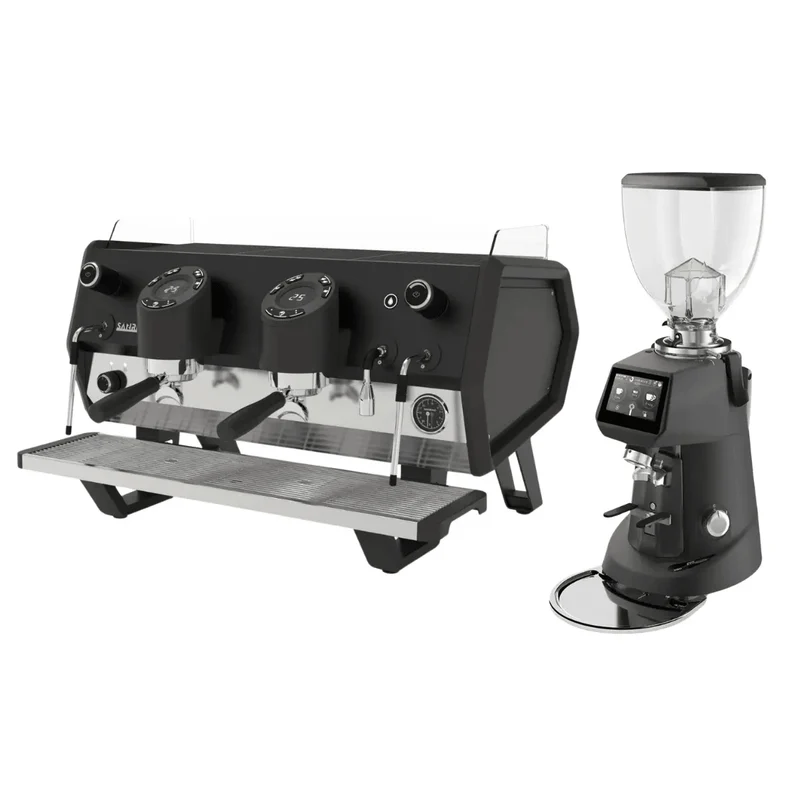Sanremo D8 2 Group Espresso Machine + SR64 EVO Pro Sense Grinder - Commercial Bundle Kit