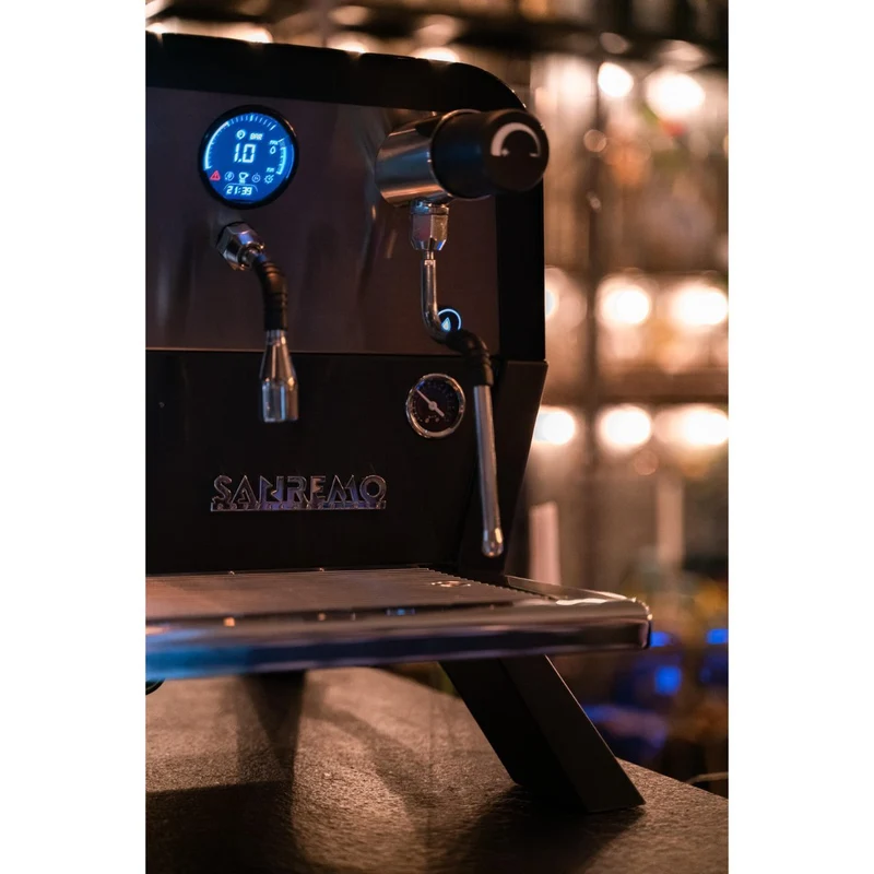 Sanremo F18 Single Boiler 2 Group Espresso Machine + SR83 E Pro Grinder - Commercial Bundle Kit