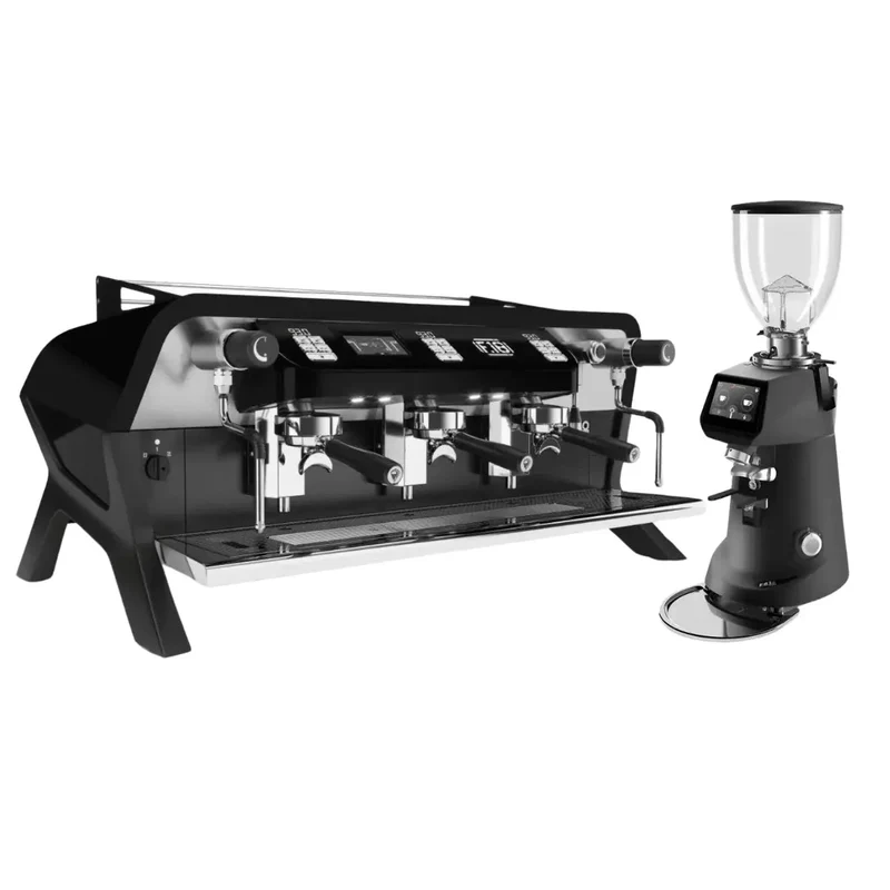 Sanremo F18 Multi-Boiler 2 Group Espresso Machine + SR64 EVO Pro Sense Grinder (Grind by Weight)