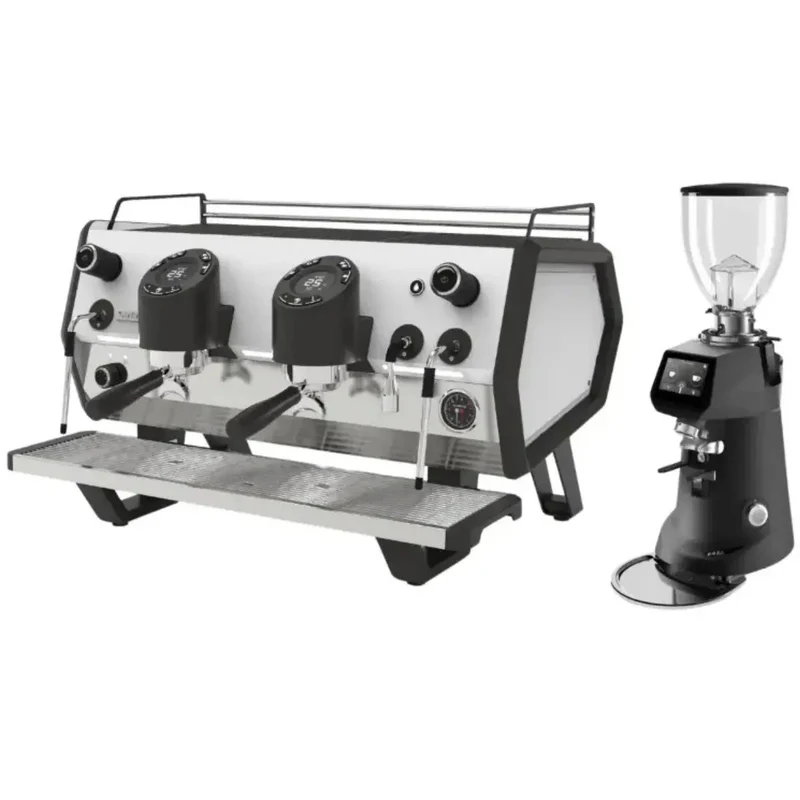 Sanremo D8 Pro 2 Group + SR83 E Pro Grinder Commercial Bundle Kit