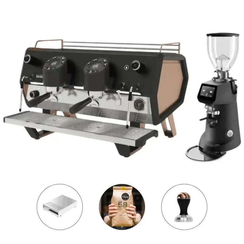 Sanremo D8 Pro 2 Group + SR83 E Pro Grinder Commercial Bundle Kit