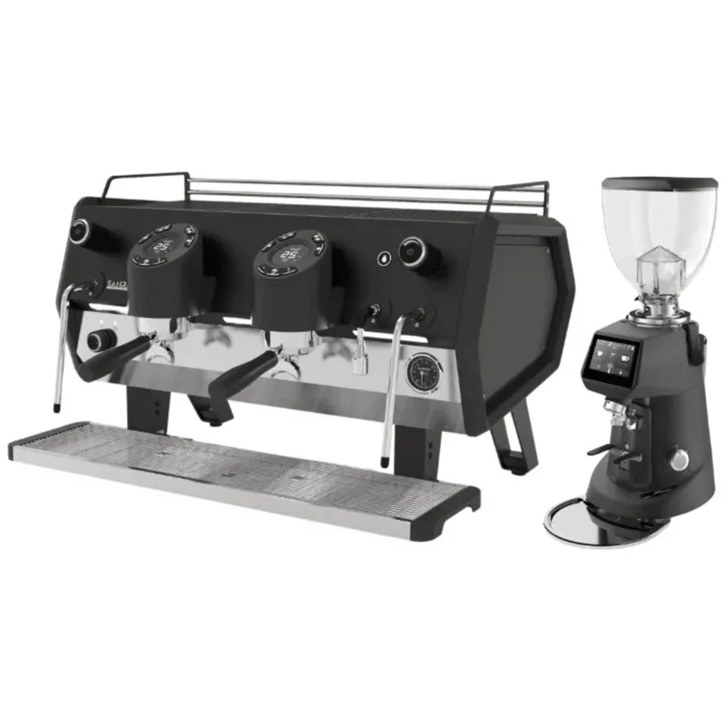 Sanremo D8 Pro 2 Group + SR64 EVO Pro Sense (Grind by Weight) Commercial Bundle Kit