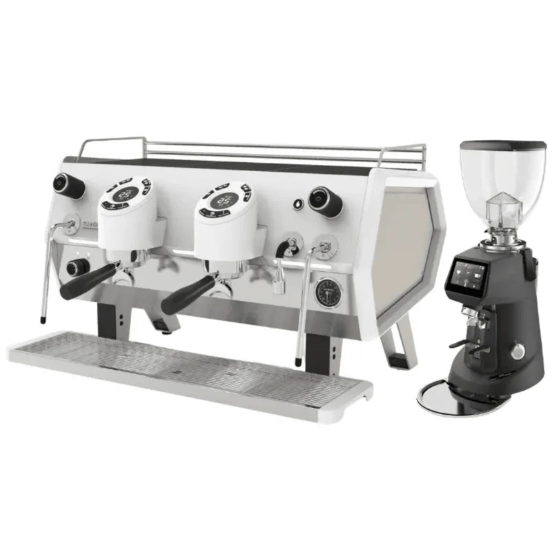Sanremo D8 Pro 2 Group + SR64 EVO Pro Sense (Grind by Weight) Commercial Bundle Kit
