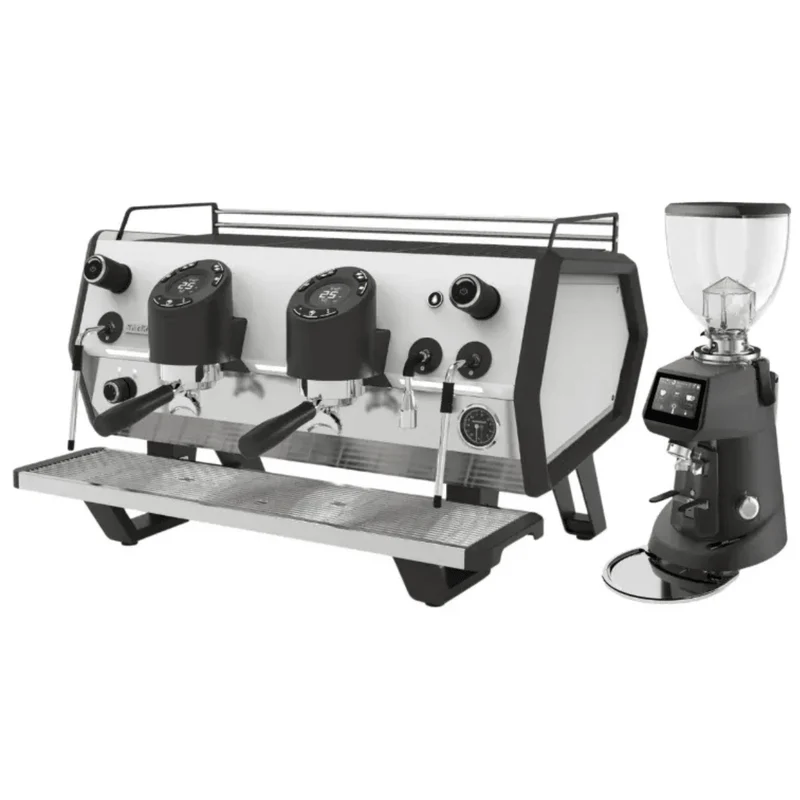 Sanremo D8 Pro 2 Group + SR64 EVO Pro Sense (Grind by Weight) Commercial Bundle Kit