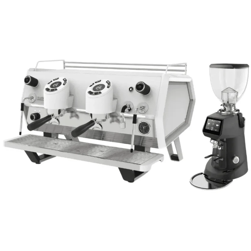 Sanremo D8 Pro 2 Group + SR64 EVO Pro Sense (Grind by Weight) Commercial Bundle Kit