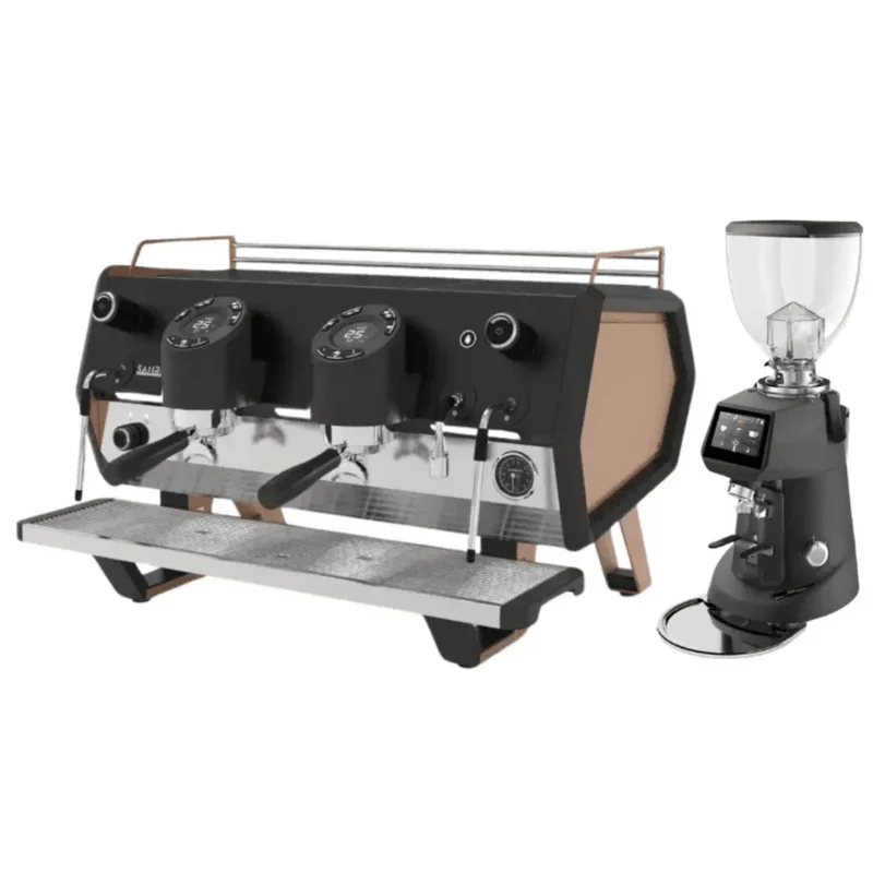 Sanremo D8 Pro 2 Group + SR64 EVO Pro Sense (Grind by Weight) Commercial Bundle Kit