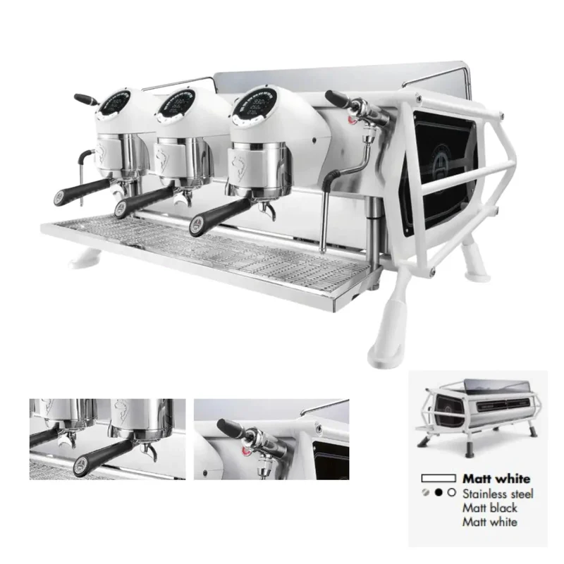 Sanremo Café Racer: Custom Made Espresso Machine 2/3 Group - Advanced Stainless Steel Boiler