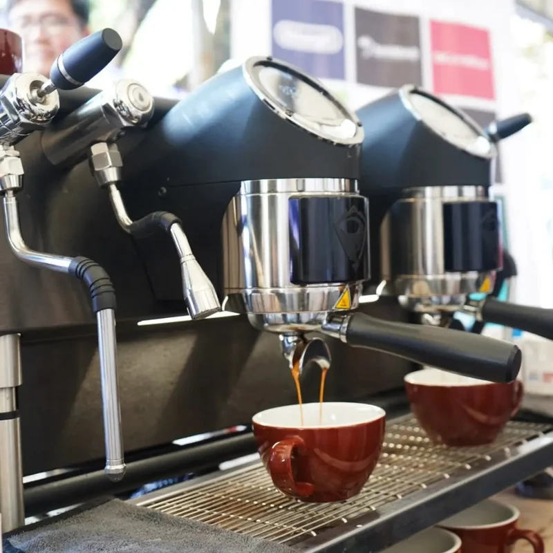 Sanremo Café Racer: Naked Espresso Machine 2/3 Group - Advanced Stainless Steel Boiler