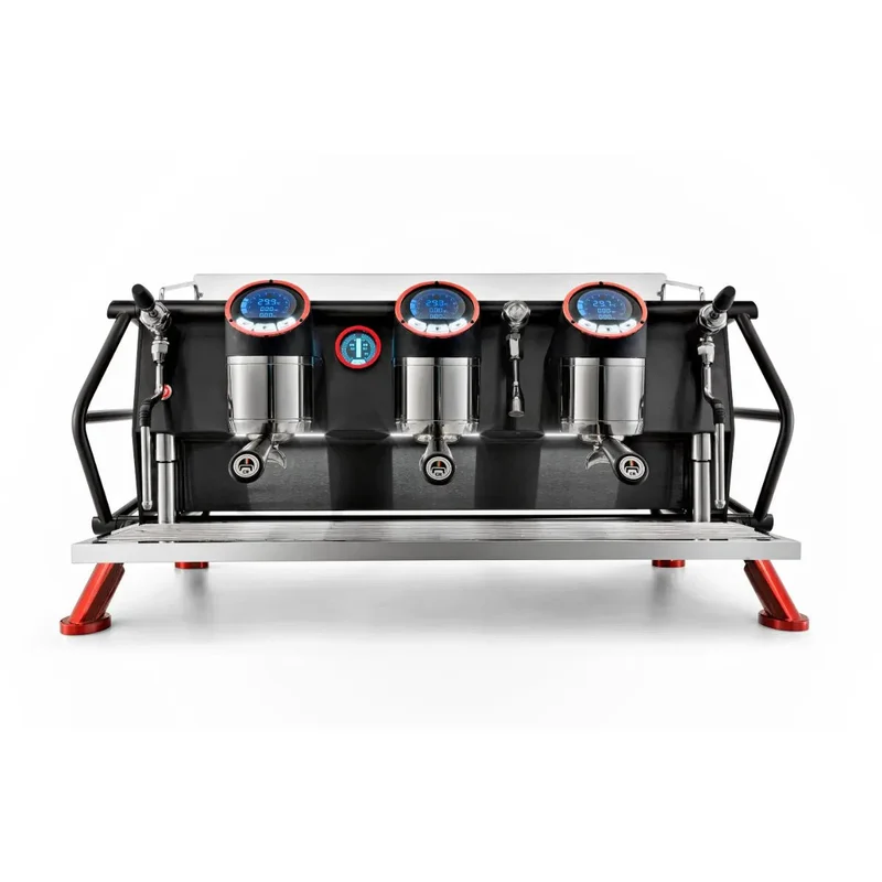 Sanremo Café Racer: Naked Espresso Machine 2/3 Group - Advanced Stainless Steel Boiler