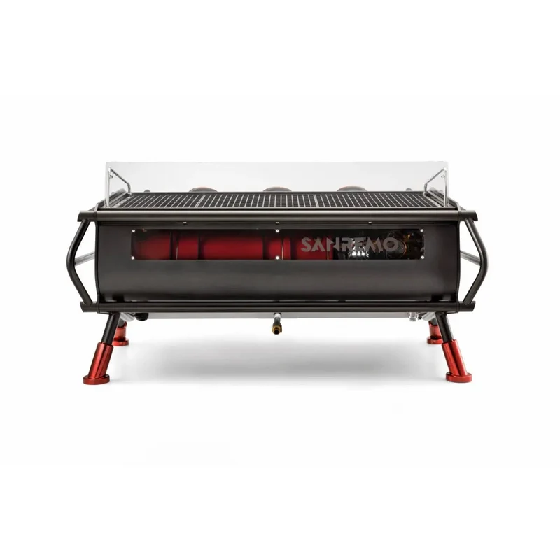 Sanremo Café Racer: Naked Espresso Machine 2/3 Group - Advanced Stainless Steel Boiler