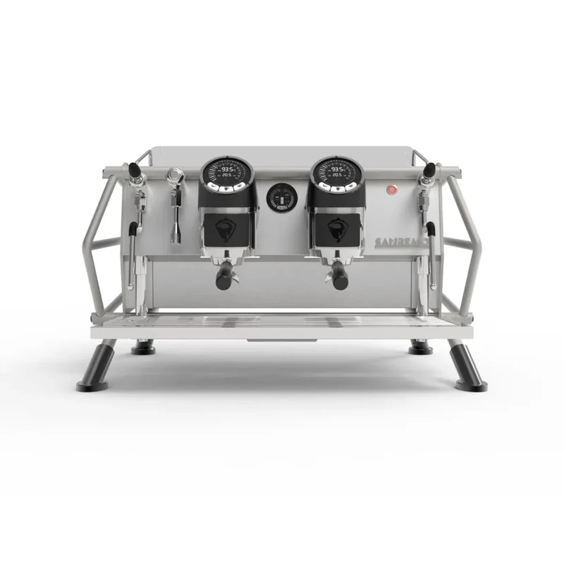 Sanremo Café Racer: Naked Espresso Machine 2/3 Group - Advanced Stainless Steel Boiler