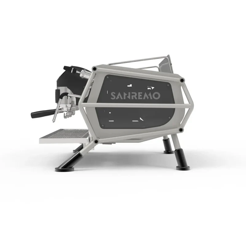 Sanremo Café Racer: Naked Espresso Machine 2/3 Group - Advanced Stainless Steel Boiler