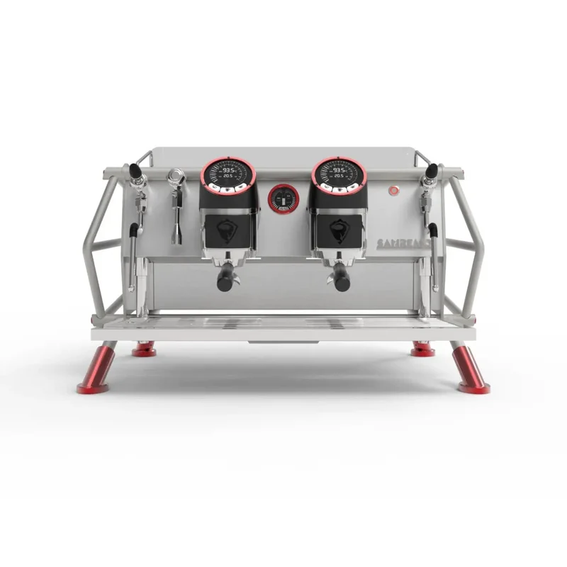 Sanremo Café Racer: Naked Espresso Machine 2/3 Group - Advanced Stainless Steel Boiler