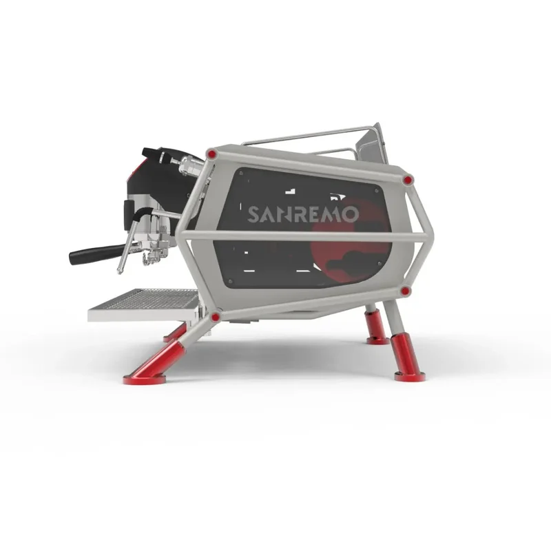 Sanremo Café Racer: Naked Espresso Machine 2/3 Group - Advanced Stainless Steel Boiler